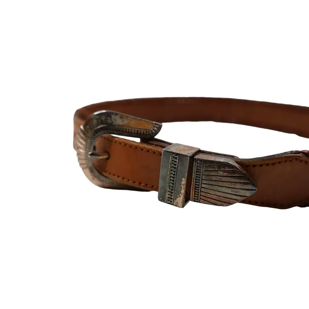 Vintage 1991 Eddie Bauer Native Art Beaded Belt